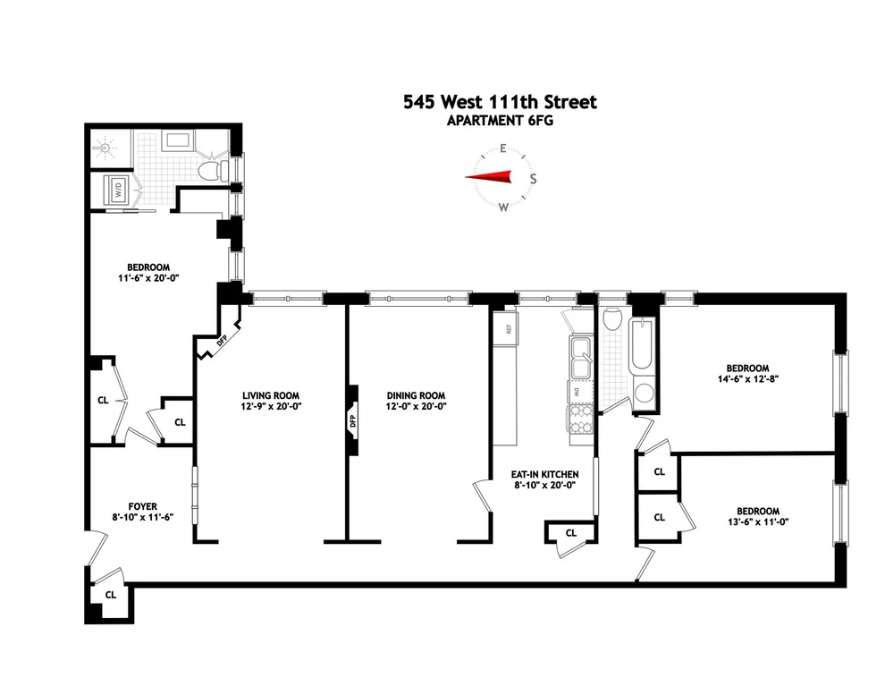 Unit for sale at 545 W 111TH Street, Manhattan, NY 10025