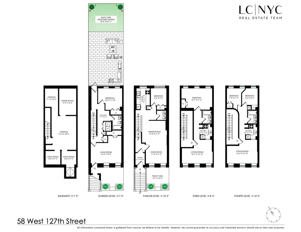 Unit for sale at 58 W 127th Street, Manhattan, NY 10027