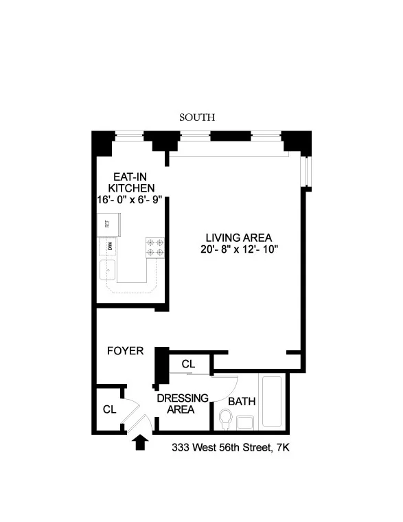 Unit for sale at 333 W 56th Street, Manhattan, NY 10019