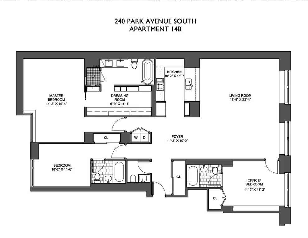 Unit for sale at 240 Park Avenue S, Manhattan, NY 10010