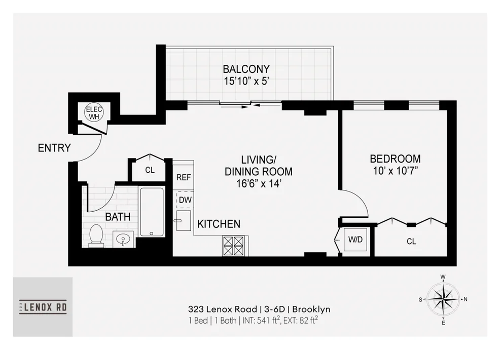 Unit for sale at 323 LENOX Road, Brooklyn, NY 11226