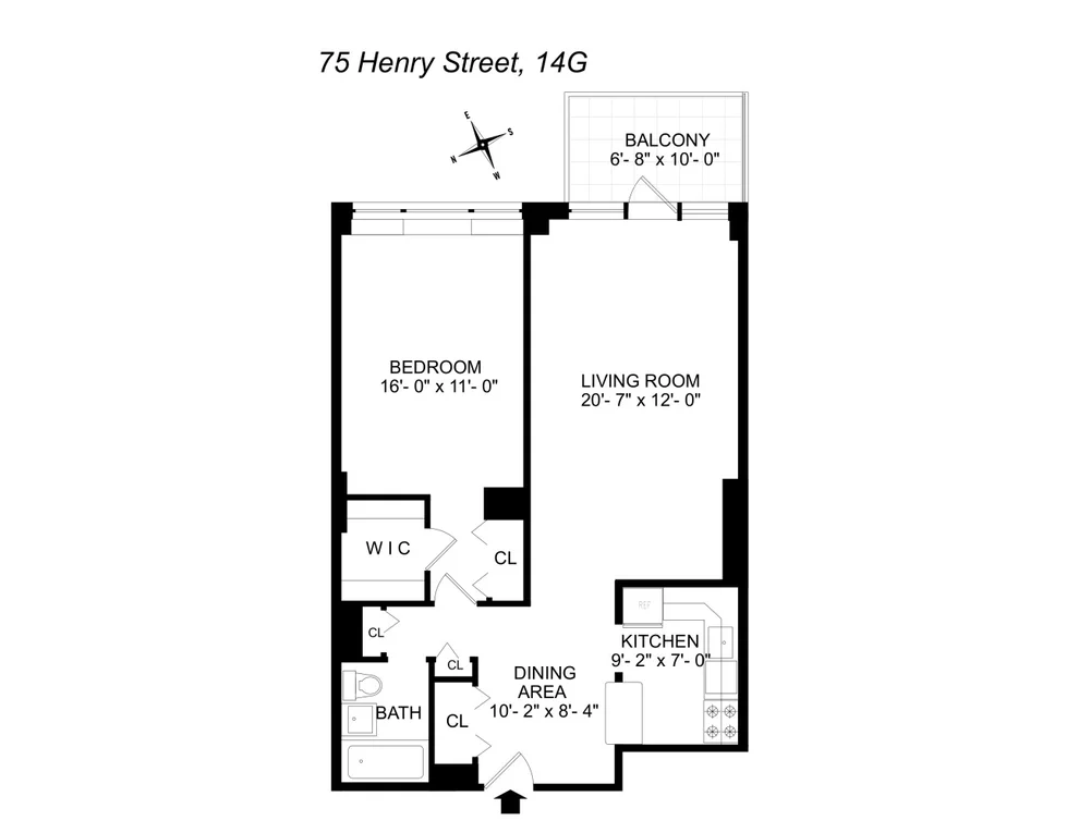 Unit for sale at 75 HENRY Street, Brooklyn, NY 11201