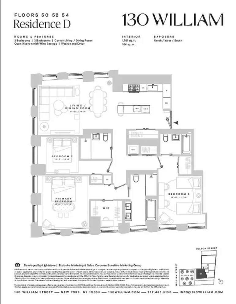 Unit for sale at 130 WILLIAM Street, Manhattan, NY 10038