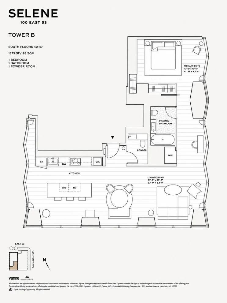 Unit for sale at 100 E 53RD Street, Manhattan, NY 10022