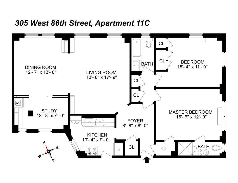 Unit for sale at 305 W 86th Street, Manhattan, NY 10024