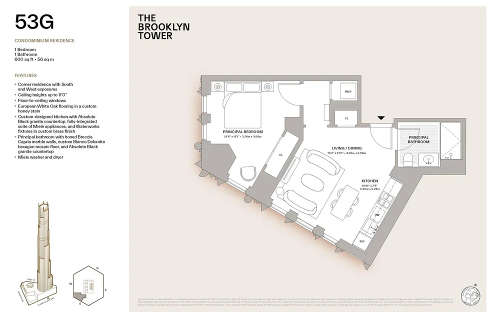 Unit for sale at 9 DEKALB Avenue, Brooklyn, NY 11201