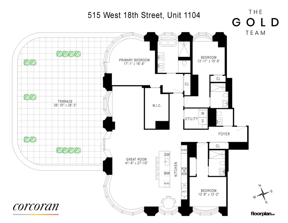 Unit for sale at 515 W 18TH Street, Manhattan, NY 10011