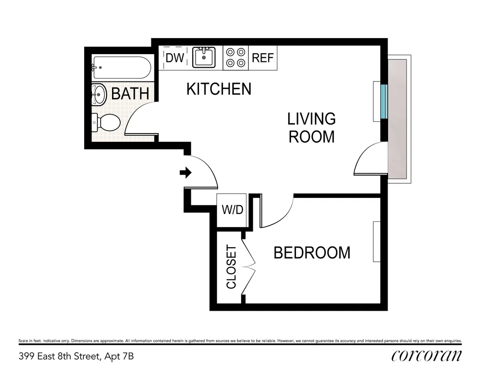 Unit for sale at 399 E 8th Street, Manhattan, NY 10009