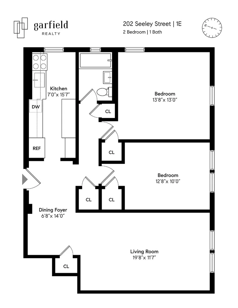 Unit for sale at 202 Seeley Street, Brooklyn, NY 11218