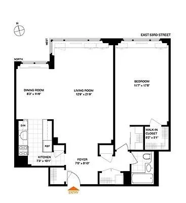 Unit for sale at 415 E 52nd Street, Manhattan, NY 10022