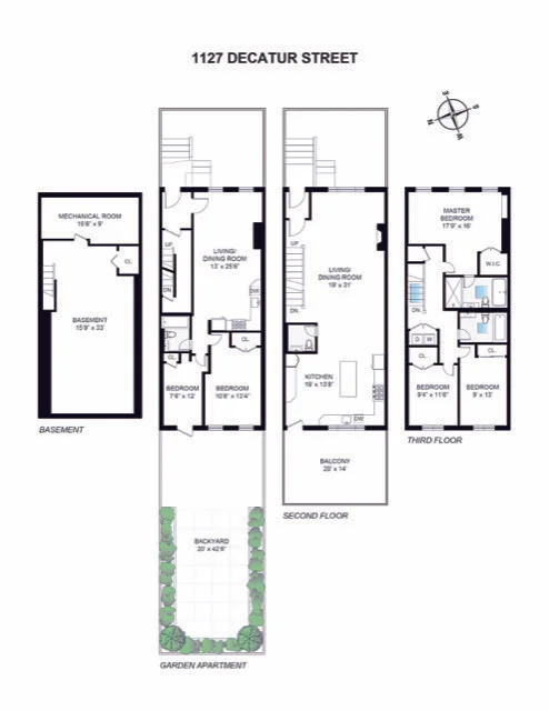 Unit for sale at 1127 Decatur Street, Brooklyn, NY 11207