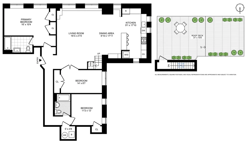 Unit for sale at 242 GREENE Avenue, Brooklyn, NY 11238