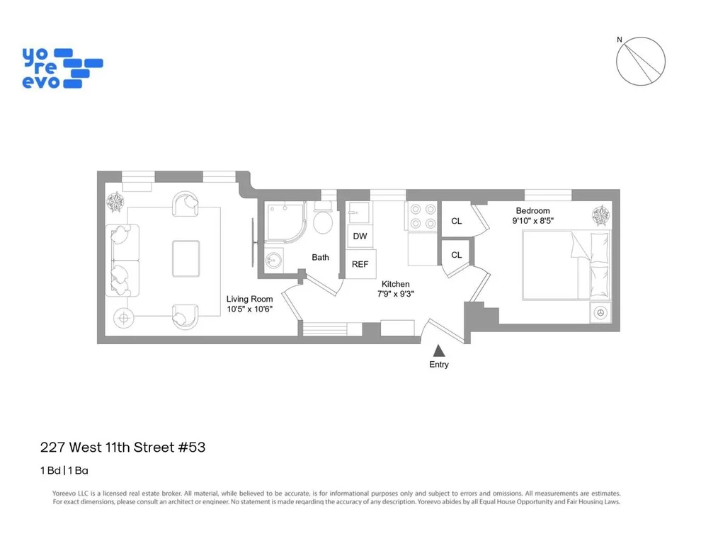 Unit for sale at 227 W 11th Street, Manhattan, NY 10014