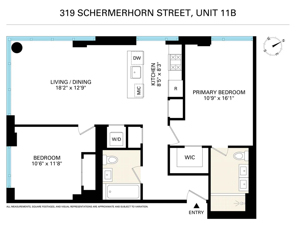 Unit for sale at 319 Schermerhorn Street, Brooklyn, NY 11217