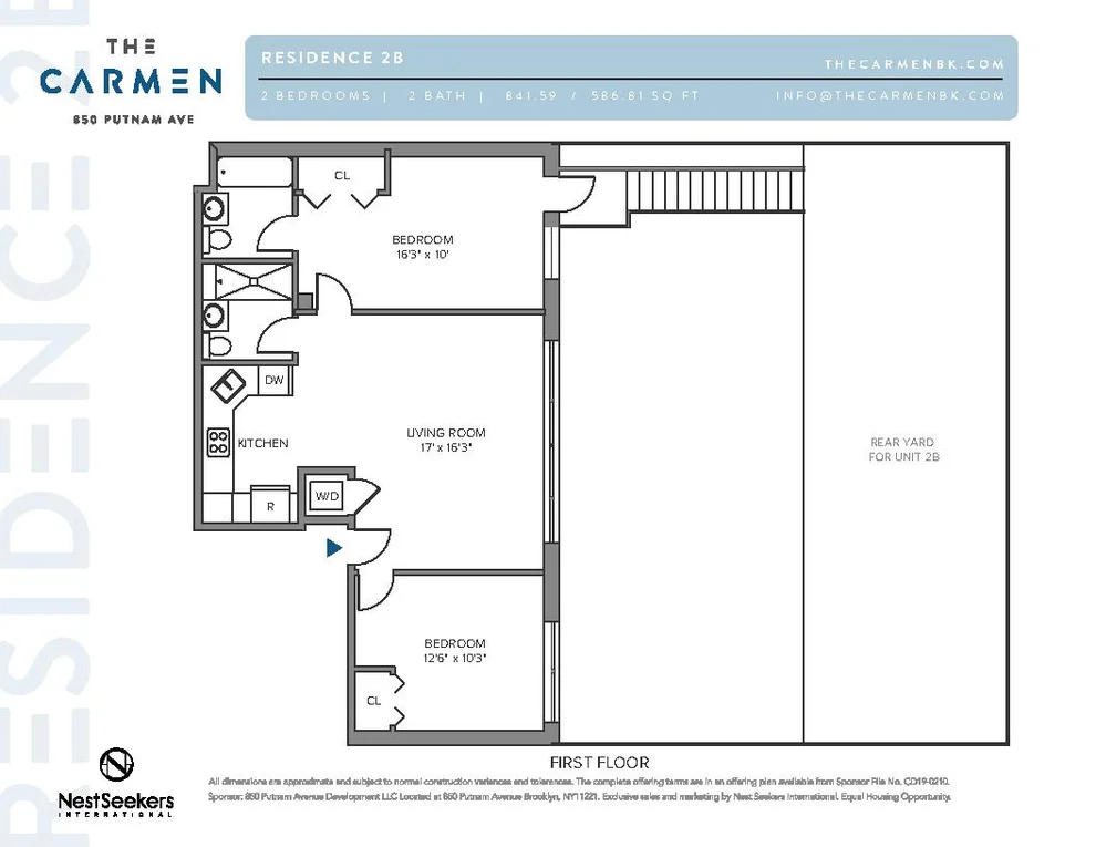 Unit for sale at 850 Putnam Avenue, Brooklyn, NY 11221