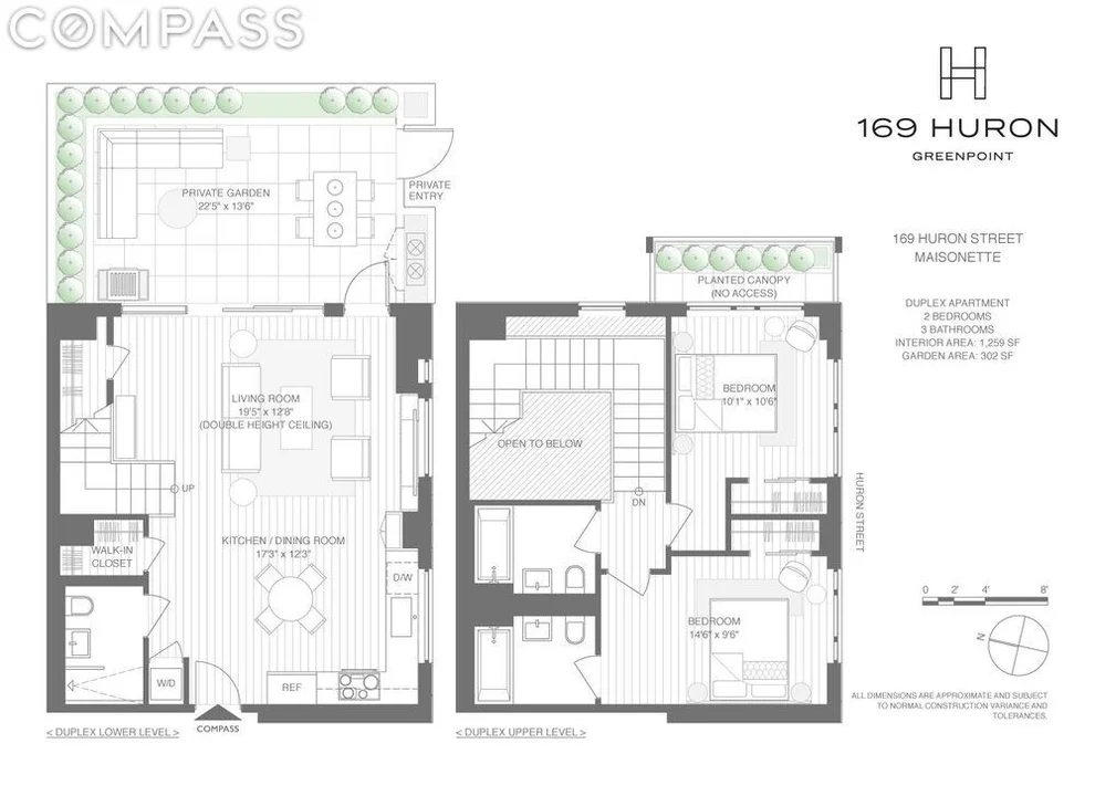 Unit for sale at 169 Huron Street, Brooklyn, NY 11222