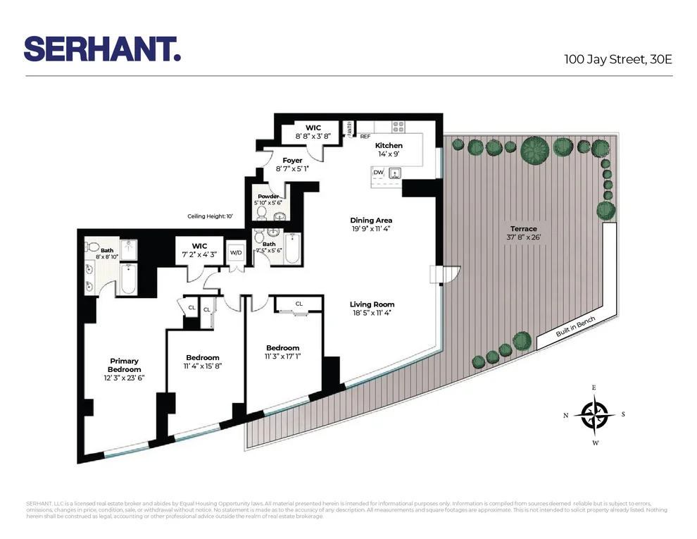 Unit for sale at 100 JAY Street, Brooklyn, NY 11201