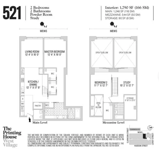 Unit for sale at 421 Hudson Street, Manhattan, NY 10014