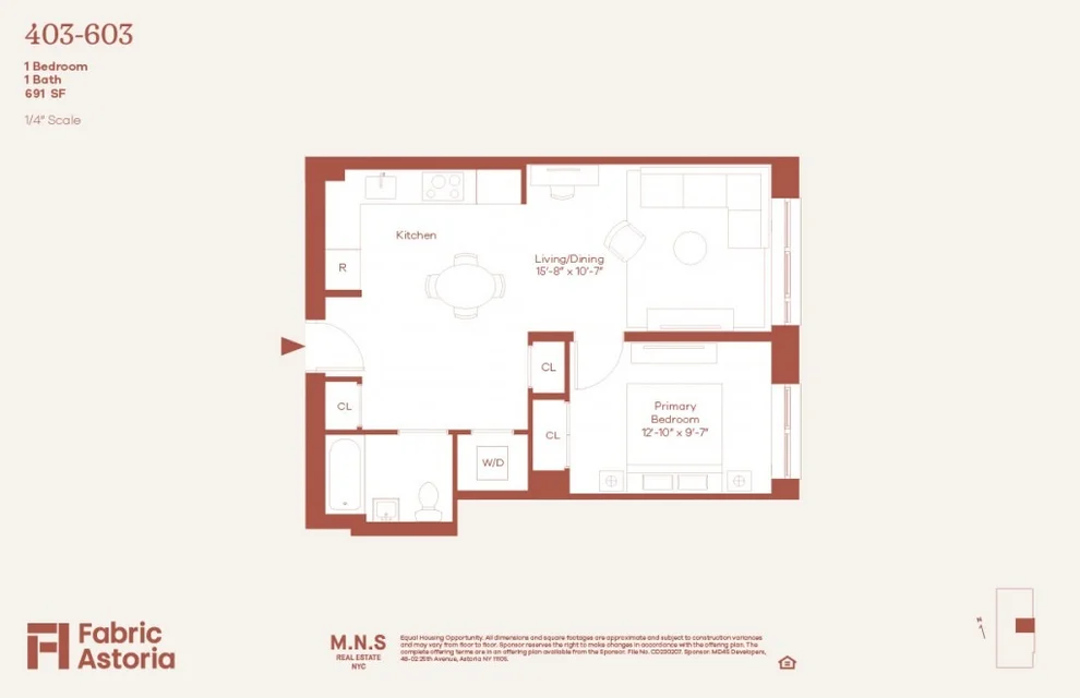 Unit for sale at 22-54 46th Street, Queens, NY 11105
