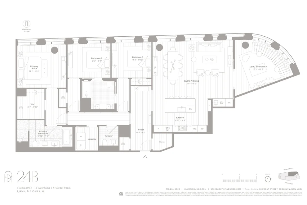 Unit for sale at 30 Front Street, Brooklyn, NY 11201