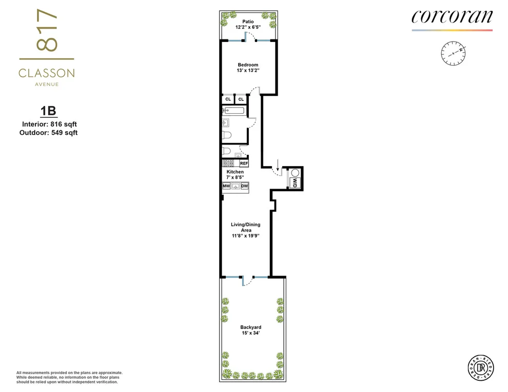 Unit for sale at 817 CLASSON Avenue, Brooklyn, NY 11238