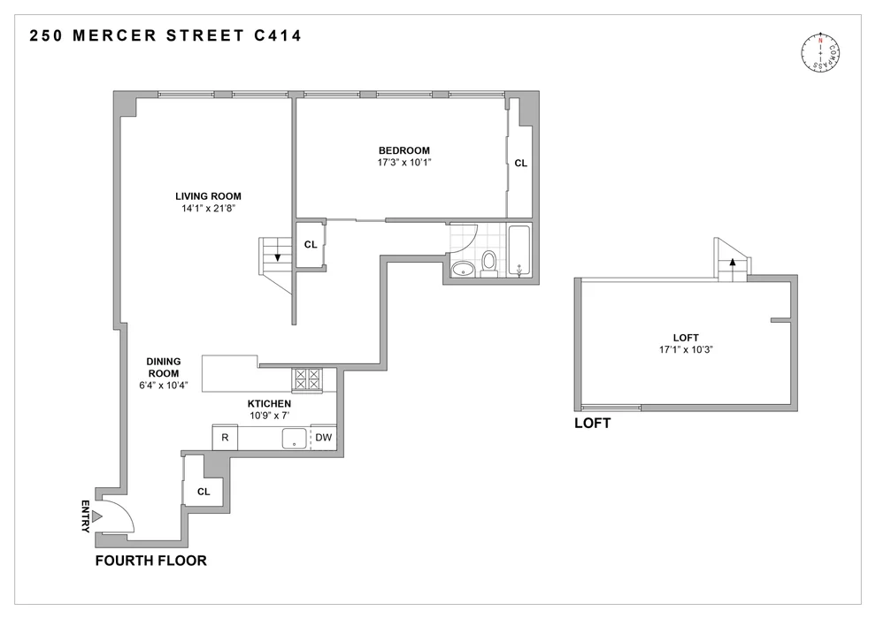 Unit for sale at 250 Mercer Street, Manhattan, NY 10012