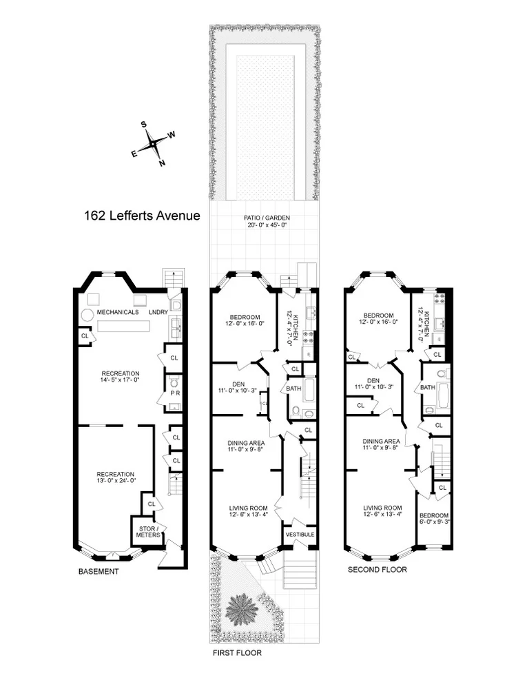 Unit for sale at 162 Lefferts Avenue, Brooklyn, NY 11225
