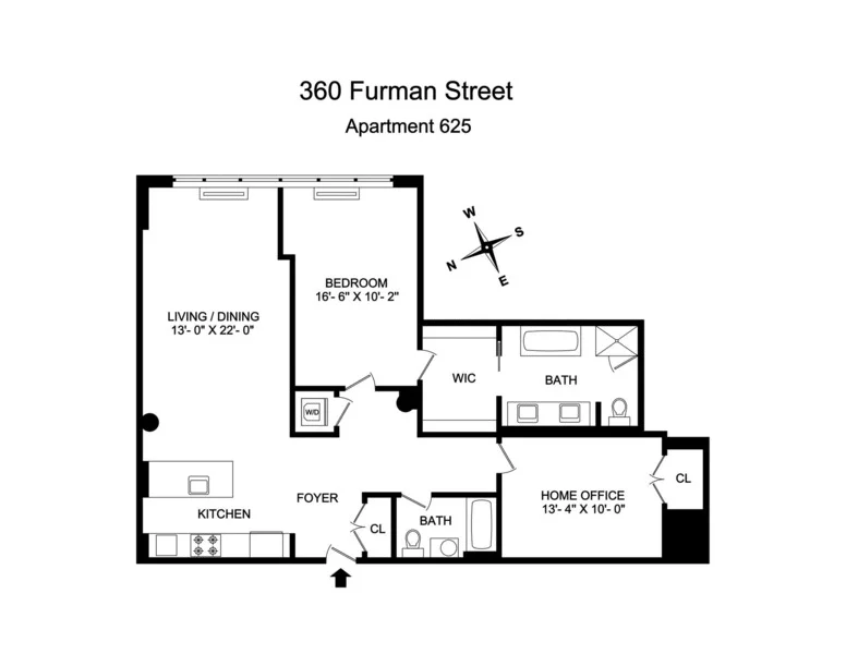Unit for sale at 360 FURMAN Street, Brooklyn, NY 11201