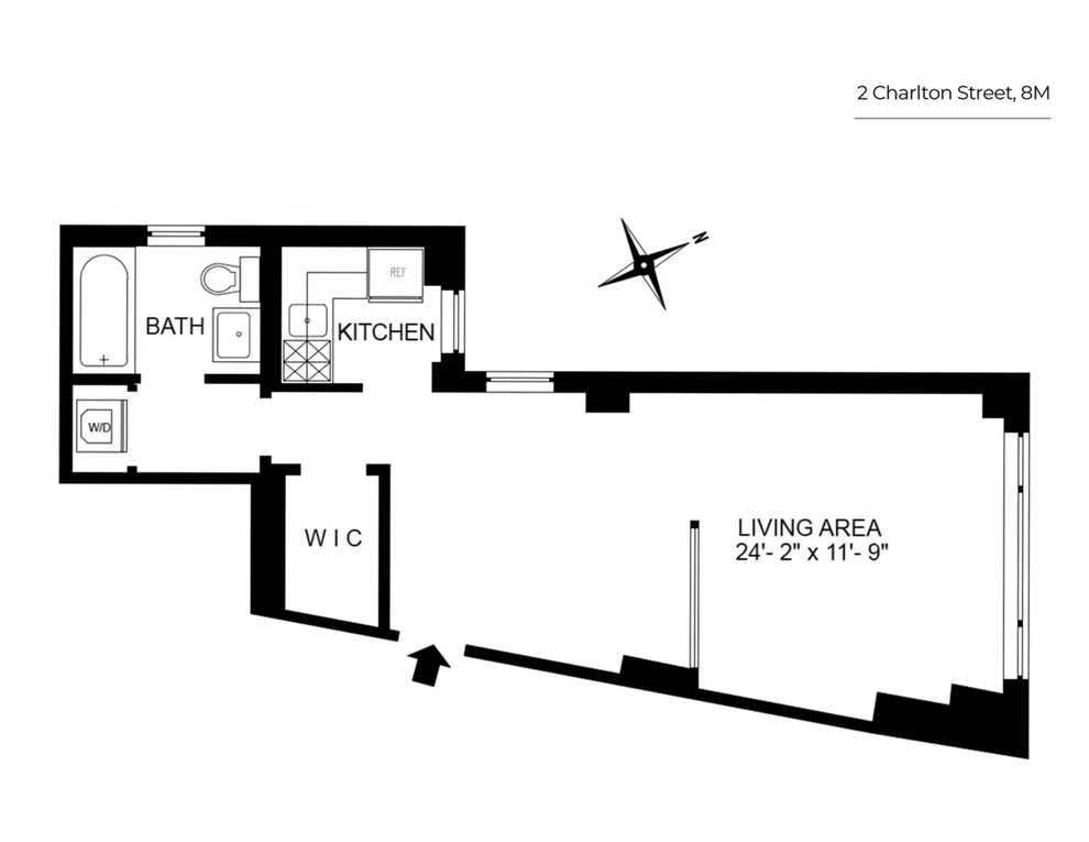 Unit for sale at 2 CHARLTON Street, Manhattan, NY 10014