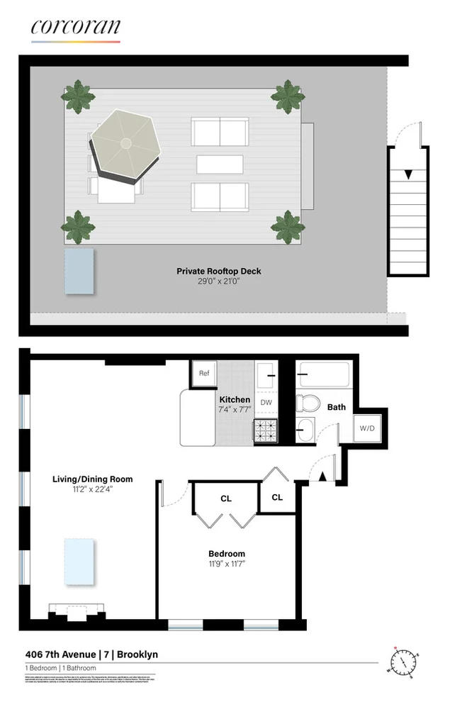 Unit for sale at 406 7TH Avenue, Brooklyn, NY 11215