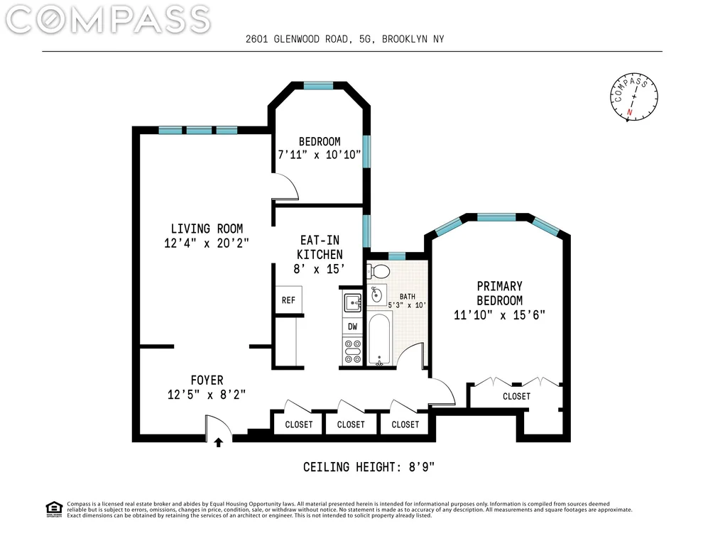 Unit for sale at 2601 Glenwood Road, Brooklyn, NY 11210