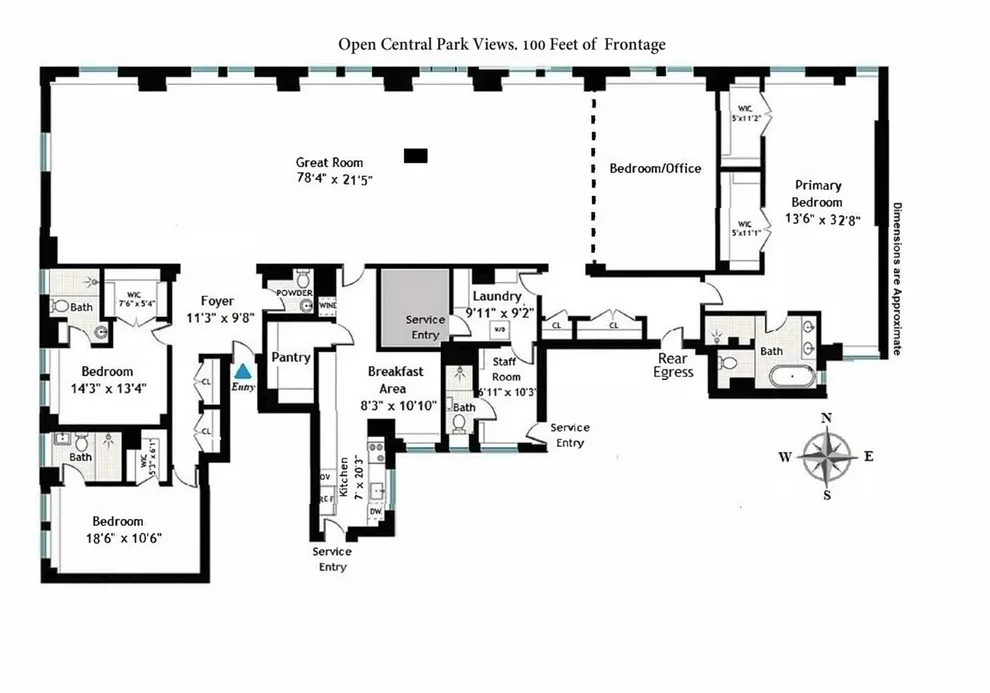 Unit for sale at 1200 5TH Avenue, Manhattan, NY 10029