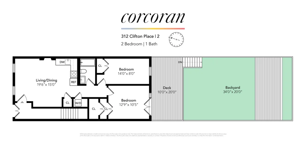 Unit for sale at 312 CLIFTON Place, Brooklyn, NY 11216
