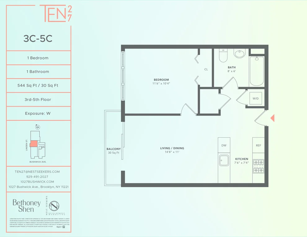 Unit for sale at 1027 Bushwick Avenue, Brooklyn, NY 11221