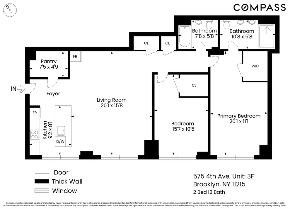 Unit for sale at 575 4th Avenue, Brooklyn, NY 11215