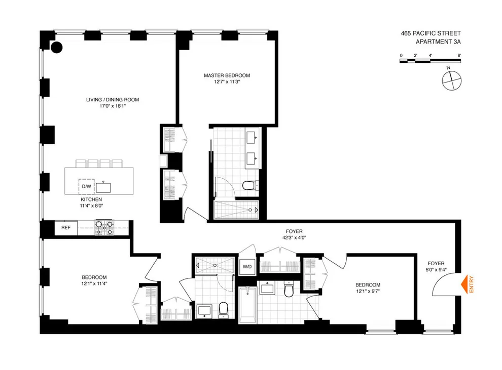 Unit for sale at 465 PACIFIC Street, Brooklyn, NY 11217
