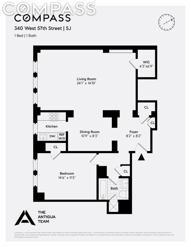 Unit for sale at 340 W 57th Street, Manhattan, NY 10019