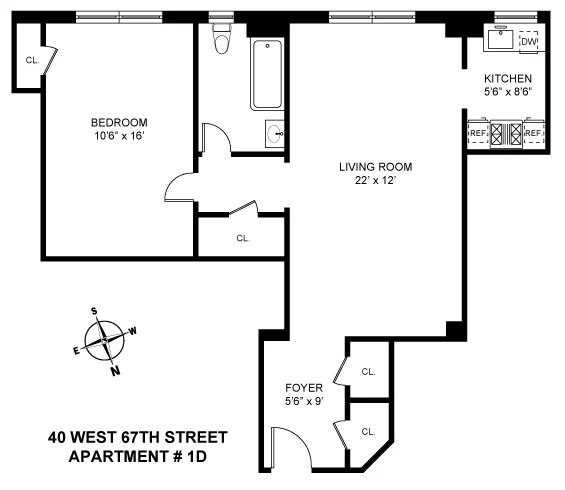 Unit for sale at 40 W 67TH Street, Manhattan, NY 10023