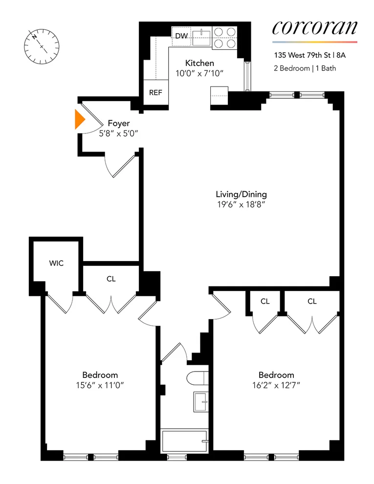 Unit for sale at 135 W 79TH Street, Manhattan, NY 10024