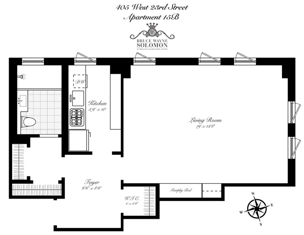 Unit for sale at 405 W 23RD Street, Manhattan, NY 10011