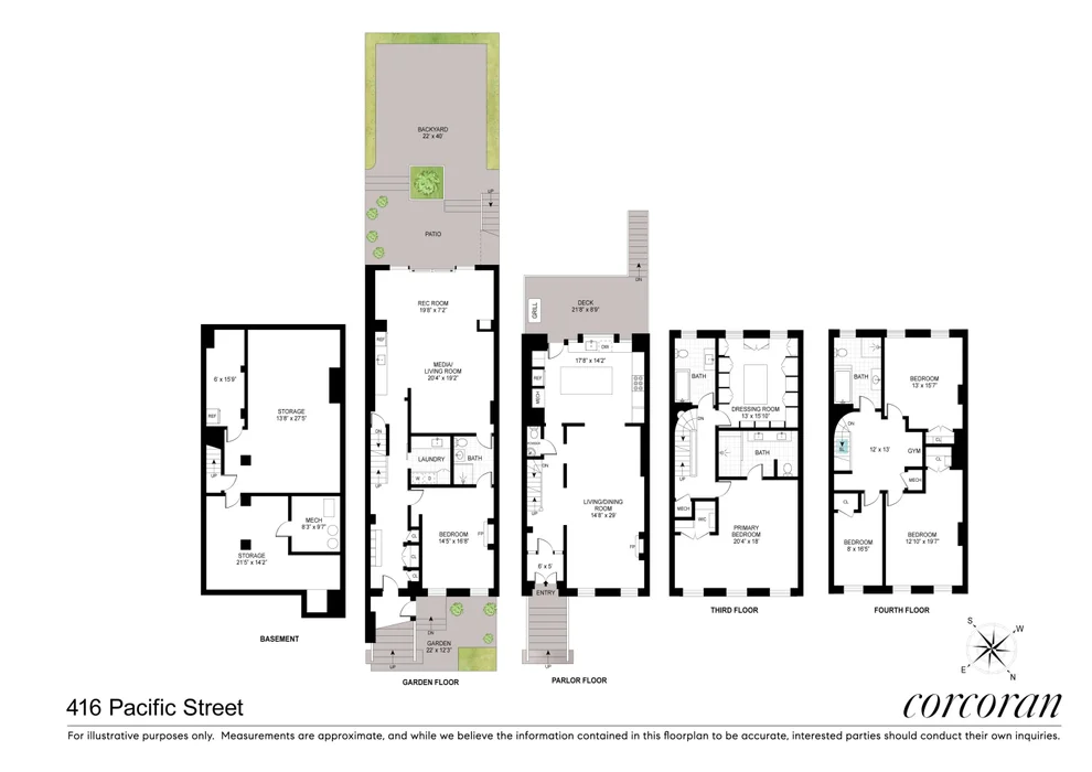 Unit for sale at 416 PACIFIC Street, Brooklyn, NY 11217