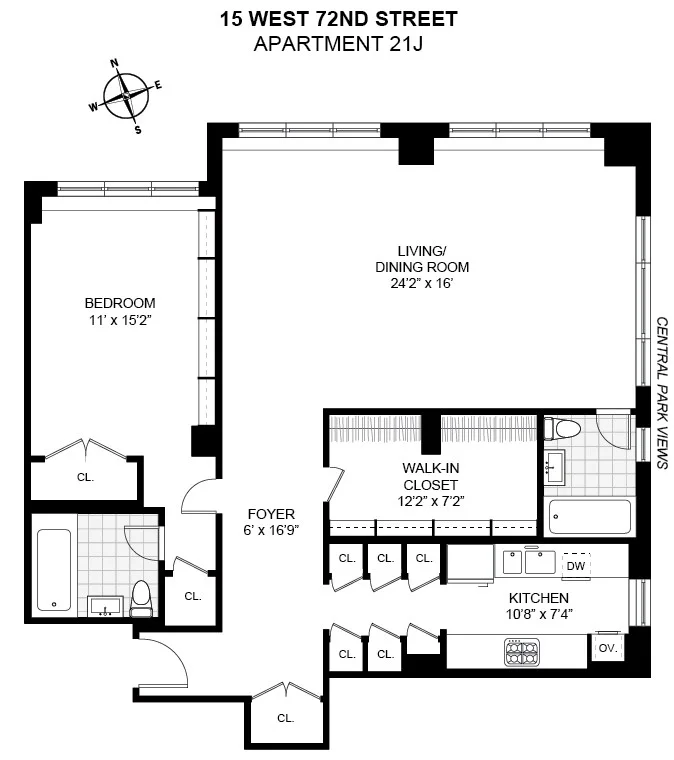 Unit for sale at 15 W 72ND Street, Manhattan, NY 10023