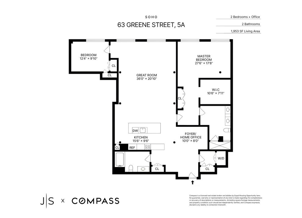 Unit for sale at 63 Greene Street, Manhattan, NY 10012