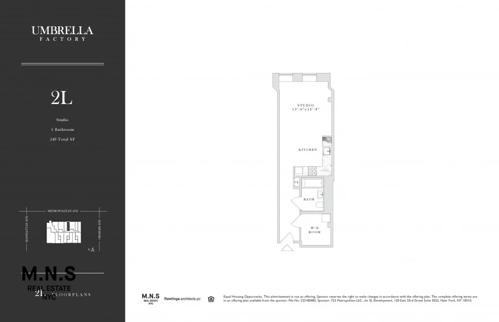 Unit for sale at 710 Metropolitan Avenue, Brooklyn, NY 11211