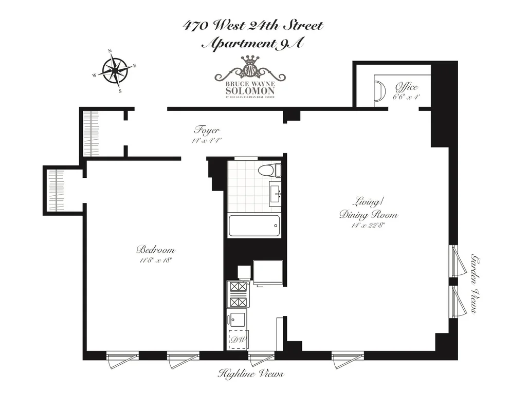Unit for sale at 470 W 24TH Street, Manhattan, NY 10011