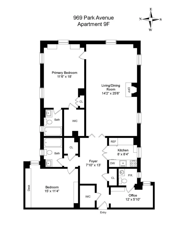 Unit for sale at 969 PARK Avenue, Manhattan, NY 10028