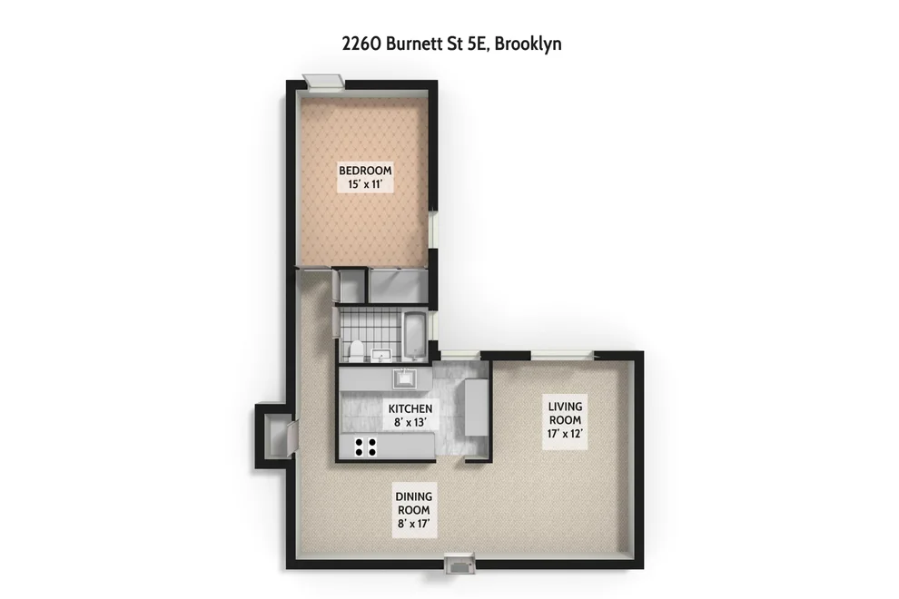 Unit for sale at 2260 Burnett Street, Brooklyn, NY 11229
