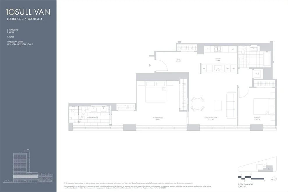 Unit for sale at 10 Sullivan Street, Manhattan, NY 10012