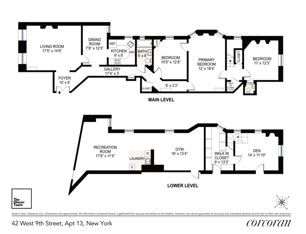Unit for sale at 42 W 9TH Street, Manhattan, NY 10011