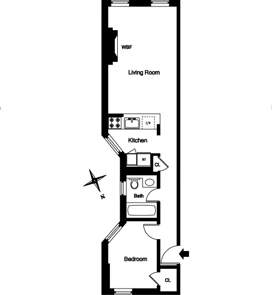 Unit for sale at 433 W 24TH Street, Manhattan, NY 10011
